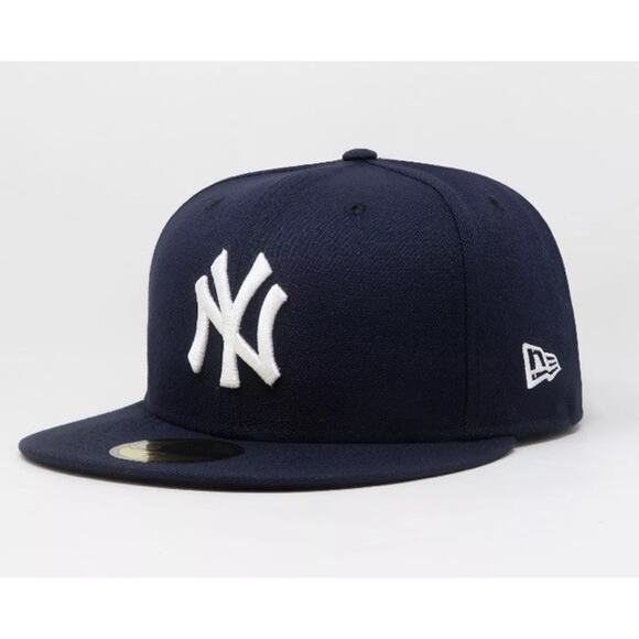 New Era Other - New Era 5950 Men Women Cap New York Yankees Navy Blue On Field Game Fitted Hat